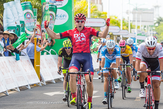 Brenton Jones wins Hainan stage 9